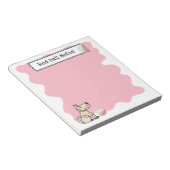 Dat Hondenleven Hondenbal Rood Notitieblok (Schuin)