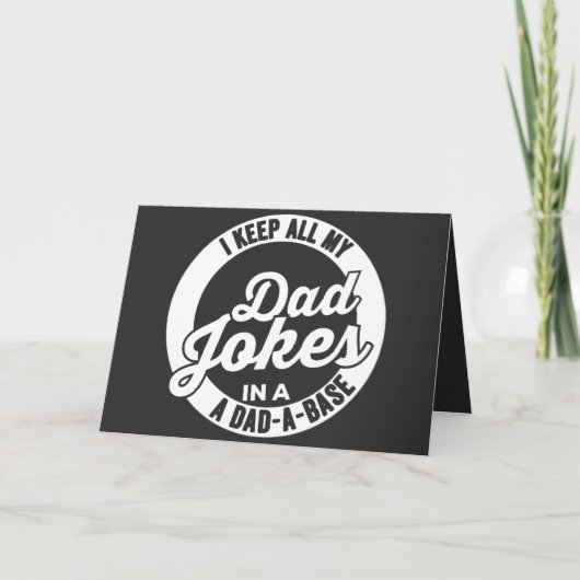  dat ik al m'n vaders snoep in een pap heb. kaart (Voorkant)