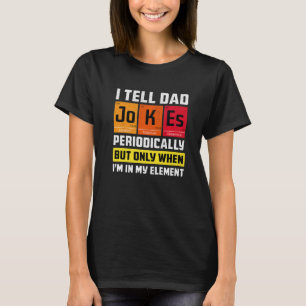 dat ik papa Jokes periodiek vertel... grappige pa T-shirt