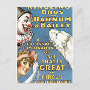 Dat is allemaal geweldig in Circus Achievement Briefkaart