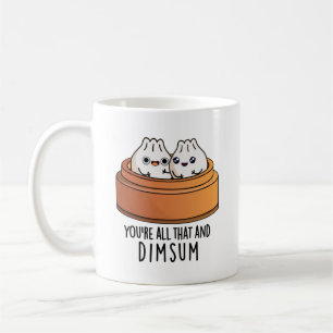 Dat is alles en Dimsum Funny Food Pun Koffiemok