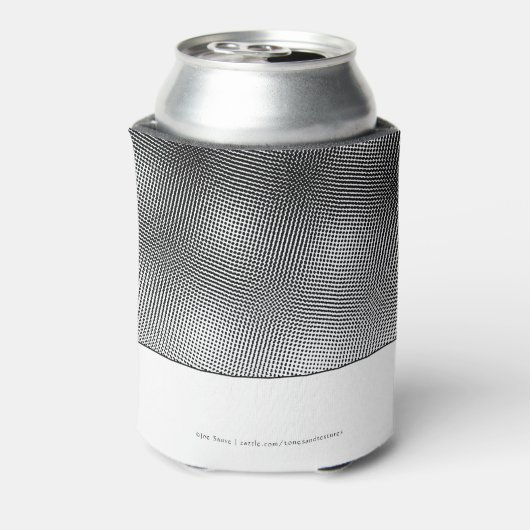 Dat is Amoiré Humoureuze moderne Art Print Blikjeskoeler (Blikje Achterkant)