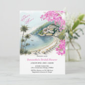 Dat is Amore Amalfi Bruidsfeest Uitnodiging (Staand voorkant)