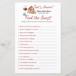 Dat is Amore Bingo Vrijgezellenfeest Game