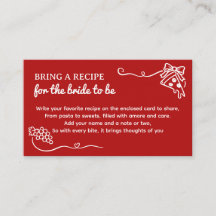 Dat is Amore Bruidsfeest Neem een recept mee