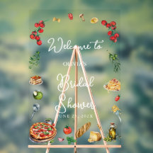 Dat is amore Bruidsfeest welkom bord