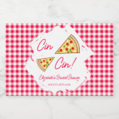 Dat is Amore Bruidsmeisjesfeest Sparkling Wijnetiket (Enkel label)