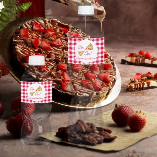 Dat is Amore Bruidsmeisjesfeest Waterfles Etiket