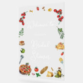 Dat is amore Bruiloft Brunch welkomstbord Acryl Bord (Hoek)