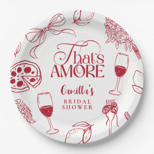 Dat is Amore Bruiloftsborrel Papieren Bordje