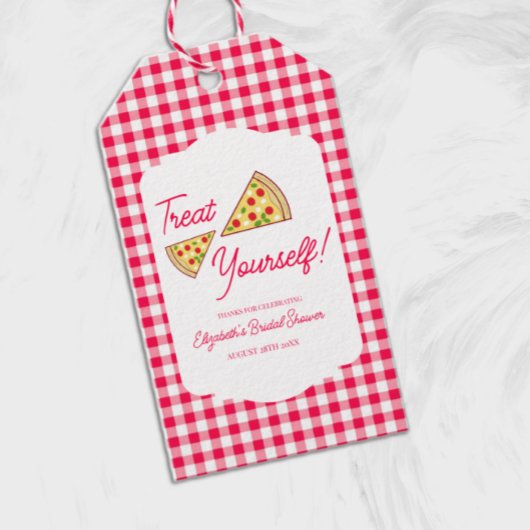 Dat is amore bruiloftsfeest cadeaulabel