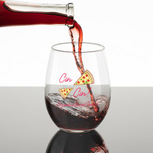 Dat is amore bruiloftsfeest wijnglas zonder voet