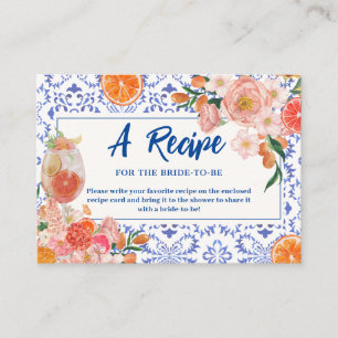 Dat is Amore floral Vrijgezellenfeest Share A Rece Informatiekaartje