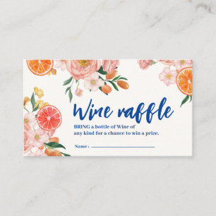 Dat is Amore floral Vrijgezellenfeest Wijnloterij Informatiekaartje