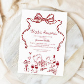 Dat is Amore Hand Drawn Vrijgezellenfeest Kaart