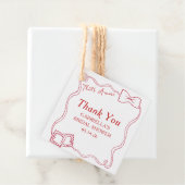 Dat is Amore Italiaans Bruiloftsfeest Bedankt Bedankjes Labels (In situ)
