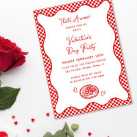Dat is Amore! italiaanse Valentijnsdag partij rood