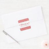 Dat is Amore! italiaanse Valentijnsdag Vierkante Sticker (Envelop)