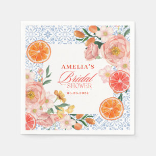 Dat is amore mediterrane citrus Bruiloftsborrel Servet