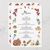 Dat is Amore Menukaart Pasta Pizza (Voorkant / Achterkant)