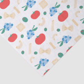 Dat is Amore Pasta Feest Bruidsmeisjes Borrel  Tissuepapier (Detail)