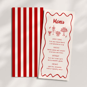 Dat is Amore! Rode Italiaanse bruiloft Menu