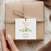 Dat is Amore: Rusticaal Italiaans Bruidsdiner Bedankjes Labels