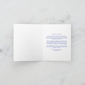 Dat is Amore Spritz Middellandse Zee Bruidsdiner Bedankkaart (Binnen)