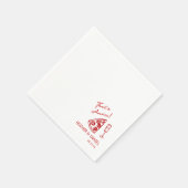 Dat is Amore Wedding Italy Pizza Party Pizza Bar Servet (Hoek)