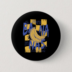 Dat is Bananen Ga Bananen Dagelijkse Retro Fruit Ronde Button 5,7 Cm