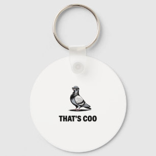 Dat is Coo - Grappige Duif Met Zonnebril 2  Sleutelhanger