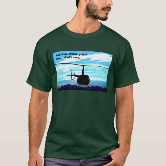 Dat is Cute Helikopter T-shirt (Voorkant)
