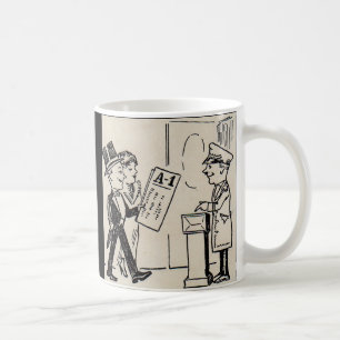 Dat is de Ticket - theatercartoon van 1920 Koffiemok