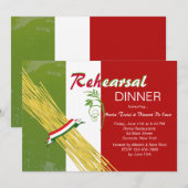 Dat is de uitnodiging van de Italiaanse repetitie  (Voorkant / Achterkant)