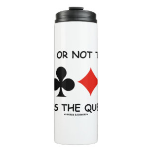 Dat is de vraag om al dan niet een bod uit te bren thermosbeker