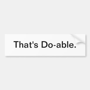 Dat is dobaar bumpersticker