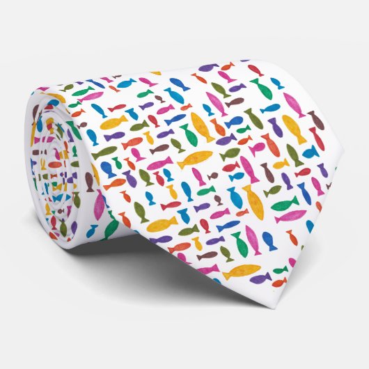 Dat is een echt visachtig stropdas (Opgerold)