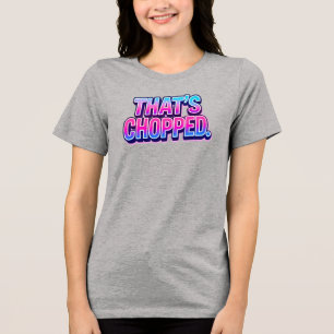 Dat is een gehakte slang Tri-Blend shirt