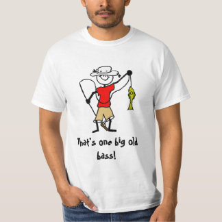 Dat is één grote bas. t-shirt