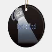 Dat is een kronkel! keramisch ornament (Links)