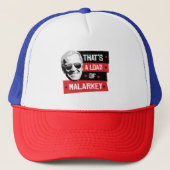 Dat is een lading Malarkey Biden 2020 Trucker Pet (Voorkant)