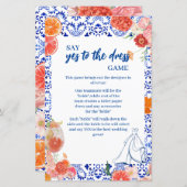 Dat is een meer douche ja op de jurk spel kaart (Voorkant / Achterkant)