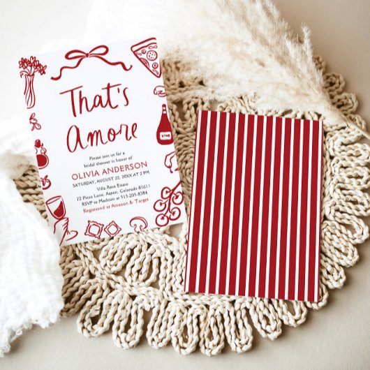 Dat is een meer grillig Italiaans Pizza Vrijgezell Kaart