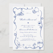 Dat is een meer Italiaans handgetekende repetitie- Kaart (Voorkant)