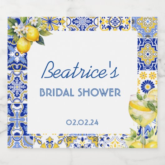 Dat is een meer Italiaans Vrijgezellenfeest wijnla Sparkling Wijnetiket (Enkel label)