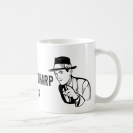 Dat is een Sharp, geen hashtag Koffiemok