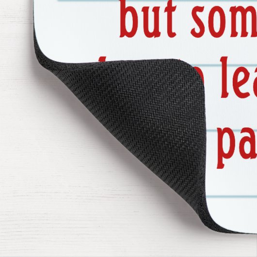 Dat is een stevige baan (2) muismat (Hoek)