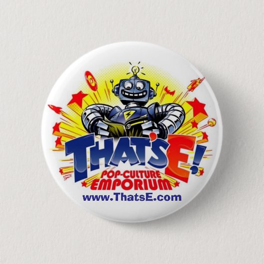 Dat is Entertainment Button! Ronde Button 5,7 Cm (Voorkant)