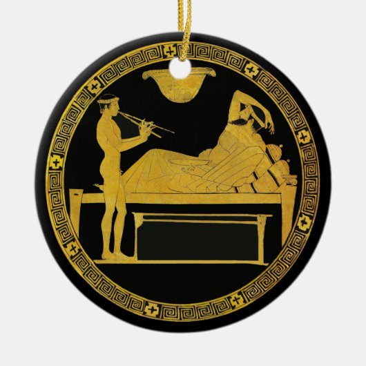 Dat is Entertainment! Keramisch Ornament (Voorkant)