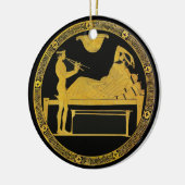 Dat is Entertainment! Keramisch Ornament (Links)